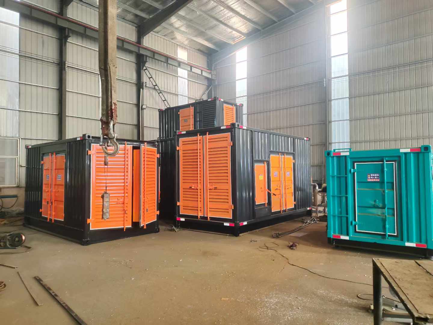 长安500kw柴油发电机组可以带动多少功率设备？